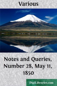 Image of Notes and Queries Number 28 May 11 1850 - ETYMOLOGY OF PENNIEL