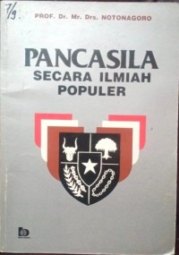 Image of Pancasila Secara Ilmiah Populer