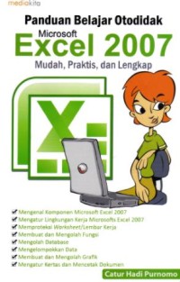 Image of Panduan belajar otodidak microsoft excel 2007