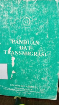Image of Panduan Da,I Transmigrasi