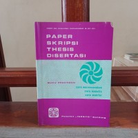 Image of Paper Skripsi Thesis Disertasi