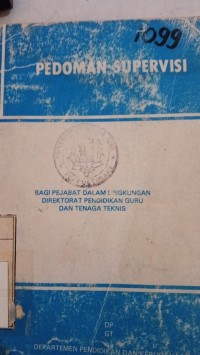 Image of Pedoman Supervisi