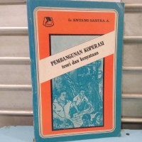 Image of Pembanguan Koperasi Teori dan Kenyataan