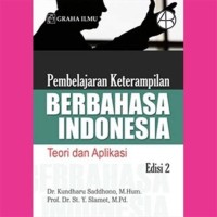 Image of Pembelajaran Keterampilan Berbahasa Indonesia