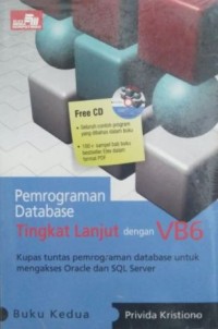 Image of Pemrograman Database Tingkat Lanjut dengan VB6