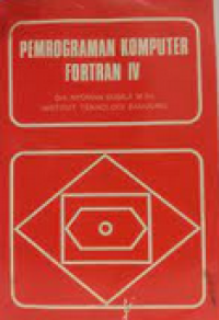 Image of Pemrograman Komputer Fortron Iv