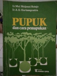 Image of Pemupukan dan pengelolaan tanah