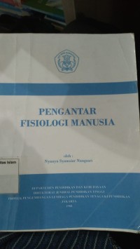 Image of Pengantar Fisiologi Manusia