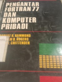 Image of Pengantar Fortran 77 Dankomputrer Pribadi