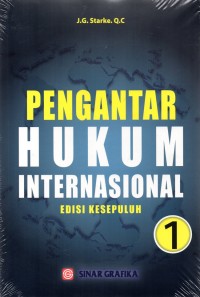 Image of Pengantar Hukum Internasional