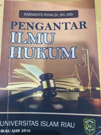 Image of Pengantar Ilmu Hukum