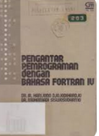 Image of Pengantar Pemrograman dengan Bahasa Fortran IV