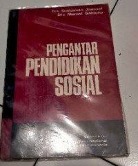 Image of Pengantar Pendidikan Sosial
