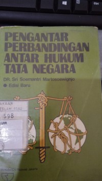 Image of Pengantar Perbandingan antar hukum tata negara
