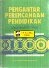 Image of Pengantar perencanaan pendidikan