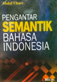 Image of Pengantar Semantik Bahasa Indonesia
