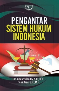 Image of Pengantar Sistem Hukum Indonesia