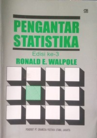 Image of Pengantar Statistika edisi ke-3