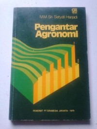 Image of Pengantar Agronomi