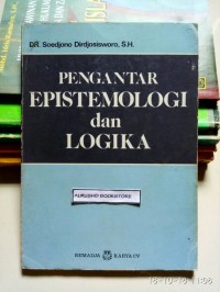 Image of Pengantar Epistemologi dan Logika