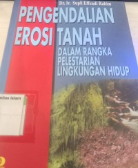 Image of Pengendalian Erosi Tanah