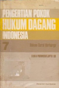 Image of Pengertian Pokok Hukum Dagang  Indonesia