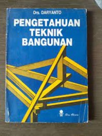 Image of Pengetahuan teknik bangunan