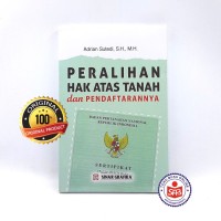 Image of Peralihan Hak Atas Tanah dan Pendaftarannya