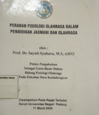 Image of Peranan Fisiologi Olahraga
