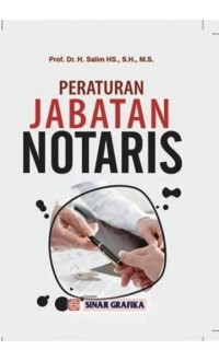 Image of Peraturan Jabatan Notaris