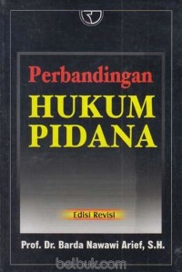 Image of Perbandingan Hukum Pidana