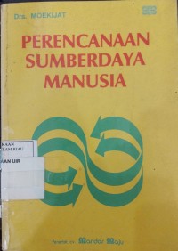 Image of Perencanaan Sumber Daya Manusia