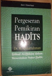Image of Pergeseran Pemikiran Hadits