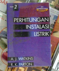 Image of Perhitungan instalasi listrik Volume 2