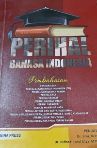 Image of Perihal Bahasa Indonesia
