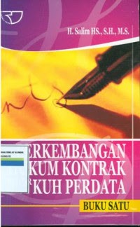 Image of Perkembangan Hukum Kontrak Diluar KUH Perdata