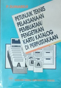 Image of Petunjuk Pelaksanaan Pembuatan Pengetikan Katalog