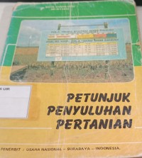 Image of Petunjuk Penyuluhan Pertanian