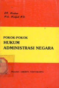 Image of Pokok-Pokok Hukum Administrasi Negara