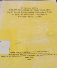 Image of Pranan Desa Dalam Perjuangan Kemerdekaan