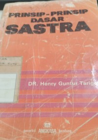 Image of Prinsip-prinsip dasar sastra