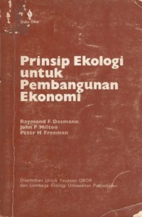 Image of Prinsip Ekologi Untuk Pembangunan Ekonomi