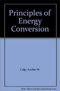 Image of Prinsiples of Energy ...