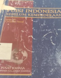 Image of Puisi Indonesia Sebelum Kemerdekaan