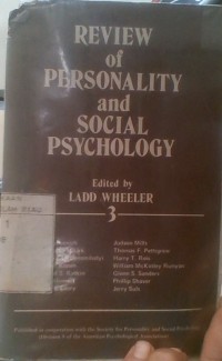 Review Of Personality And social Psychology