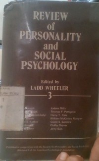 Image of Review Of Personality And social Psychology