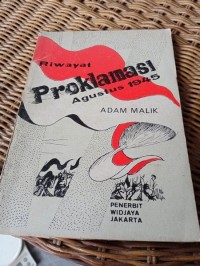 Image of Riwayat proklamasi agustus 1945