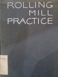 Image of Rolling Mill Practice