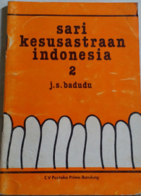 Image of Sari Kesusastraan Indonesia Jilid 2