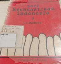 Image of Sari Kesusastraan Indonnesia 1